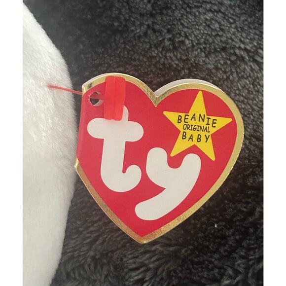 TY Beanie Baby “Sheets” Bed Sheet Ghost Tag Errors 1999 Retired Halloween Spooky - Picture 6 of 9